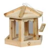 Vogelhaus Pavillon 6-Eck Hängend, FSC®-Holz Und Acrylglas, Ca. 19 X 18 X 18 Cm -Biohort Garten Geschaft 0910100614 Vogelhaus Pavillon 6 eck FSC mit Futterterrasse u Kordel 1 55366