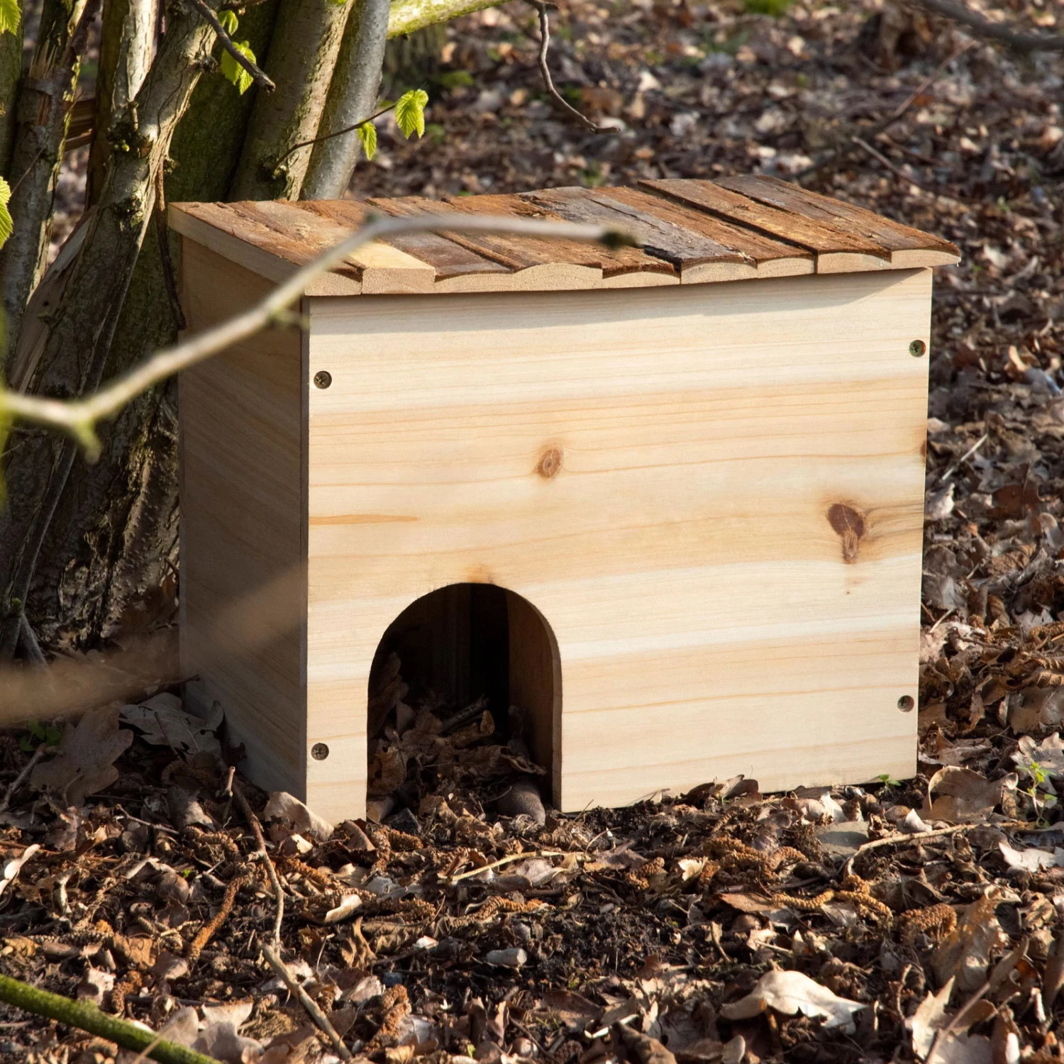 Igelschlafhaus, Natur, Holz 7 Igelschlafhaus, Natur, Holz – Bild 5