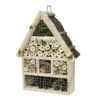 Insektenhotel Klein Mit Weidendach 1 Insektenhotel Klein Mit Weidendach -Biohort Garten Geschaft 0910160091 Insektenhotel klein mit Weidendach 30x9x38cm Kiefer und Birke 4523
