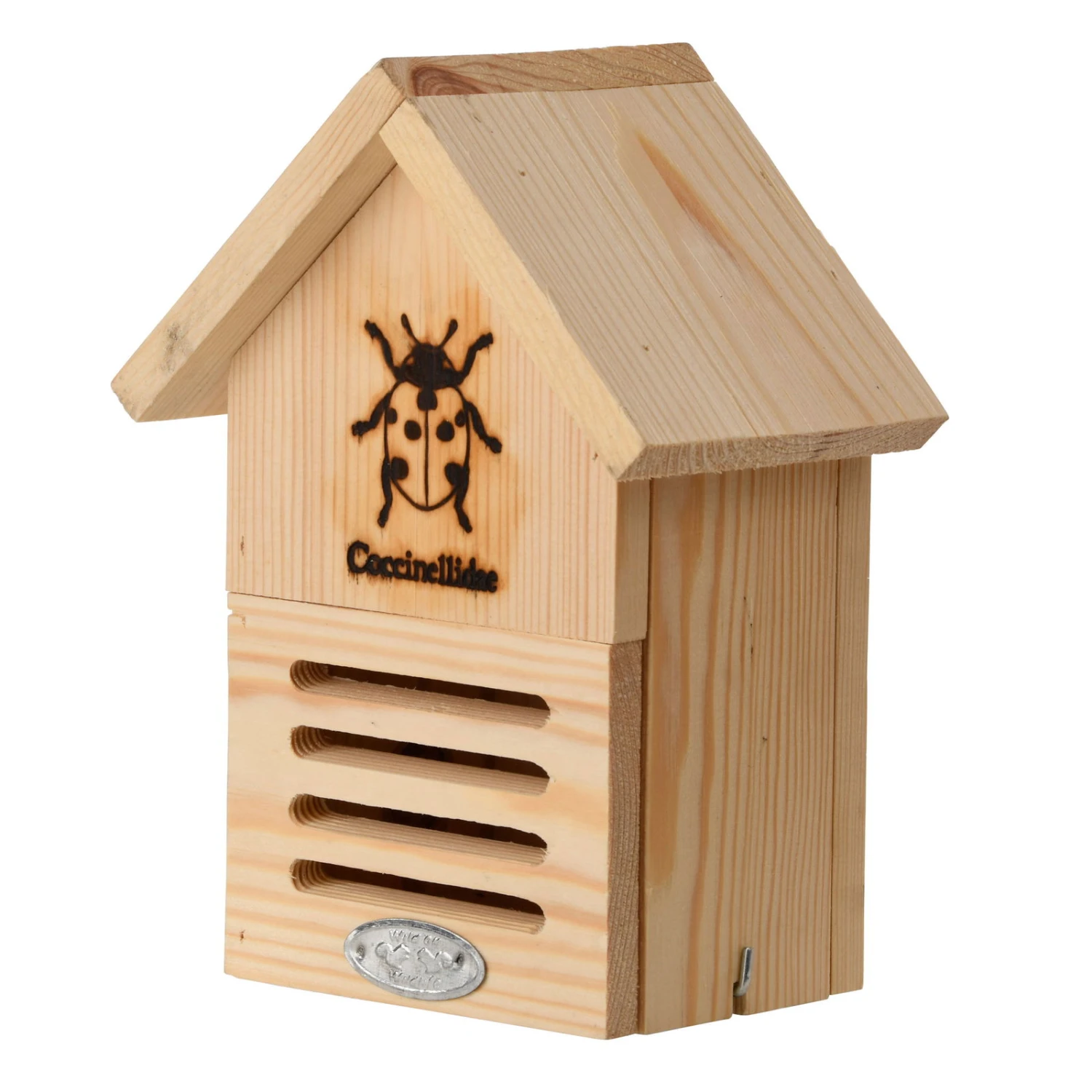 Marienkäferhaus, Natur, Ca. 23 X 12 X 17 Cm 3 Marienkäferhaus, Natur, Ca. 23 X 12 X 17 Cm