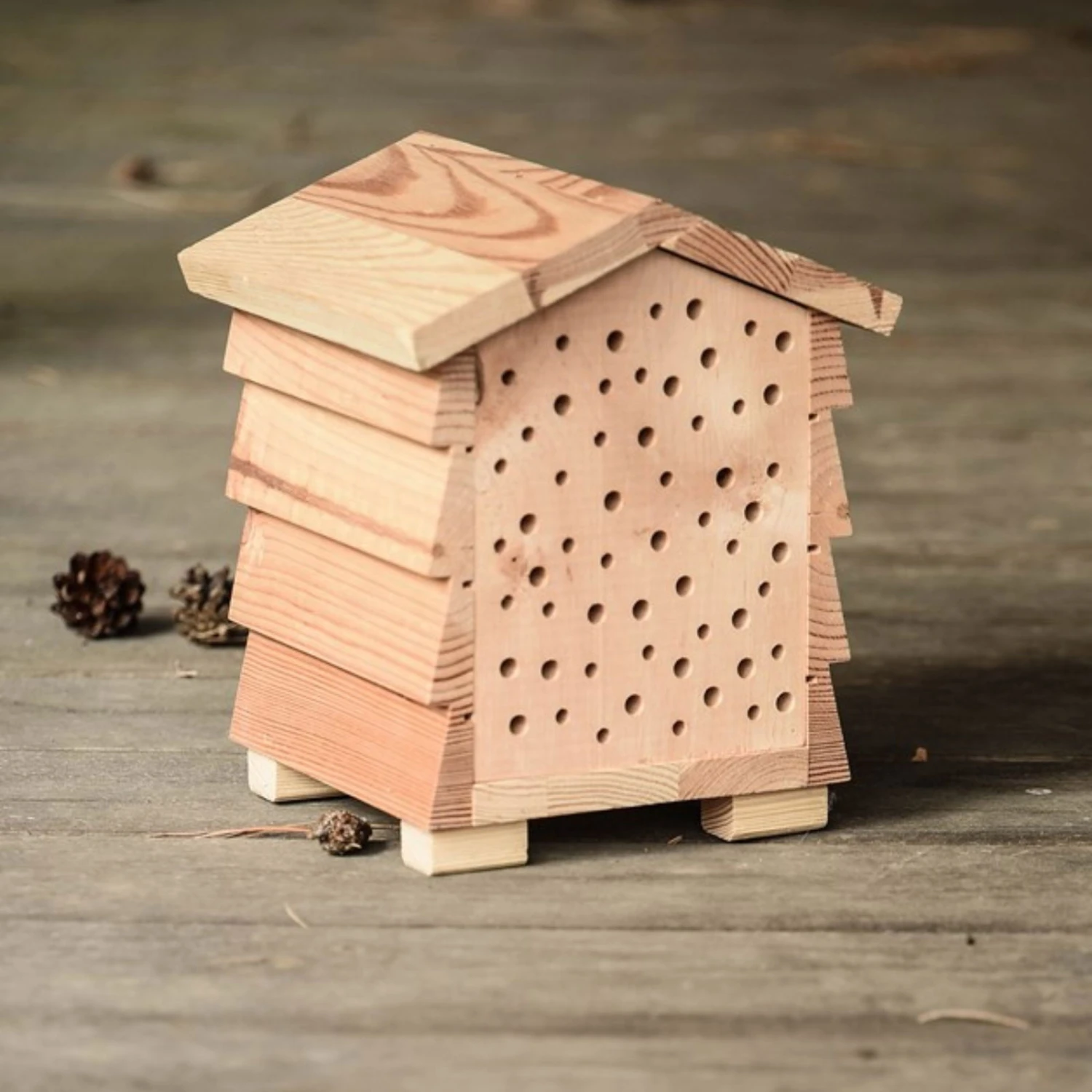 Insektenhotel 'Bienenstock', Natur, Ø 19 X 25 Cm 5 Insektenhotel 'Bienenstock', Natur, Ø 19 X 25 Cm – Bild 3