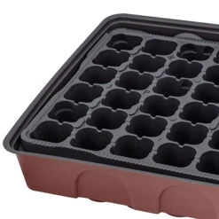 Anzuchtgewächshaus Mit Deckel & Topfplatte, 72 Töpfe Gelocht, Bordeaux -Biohort Garten Geschaft 0910301388 H36076 3 96182