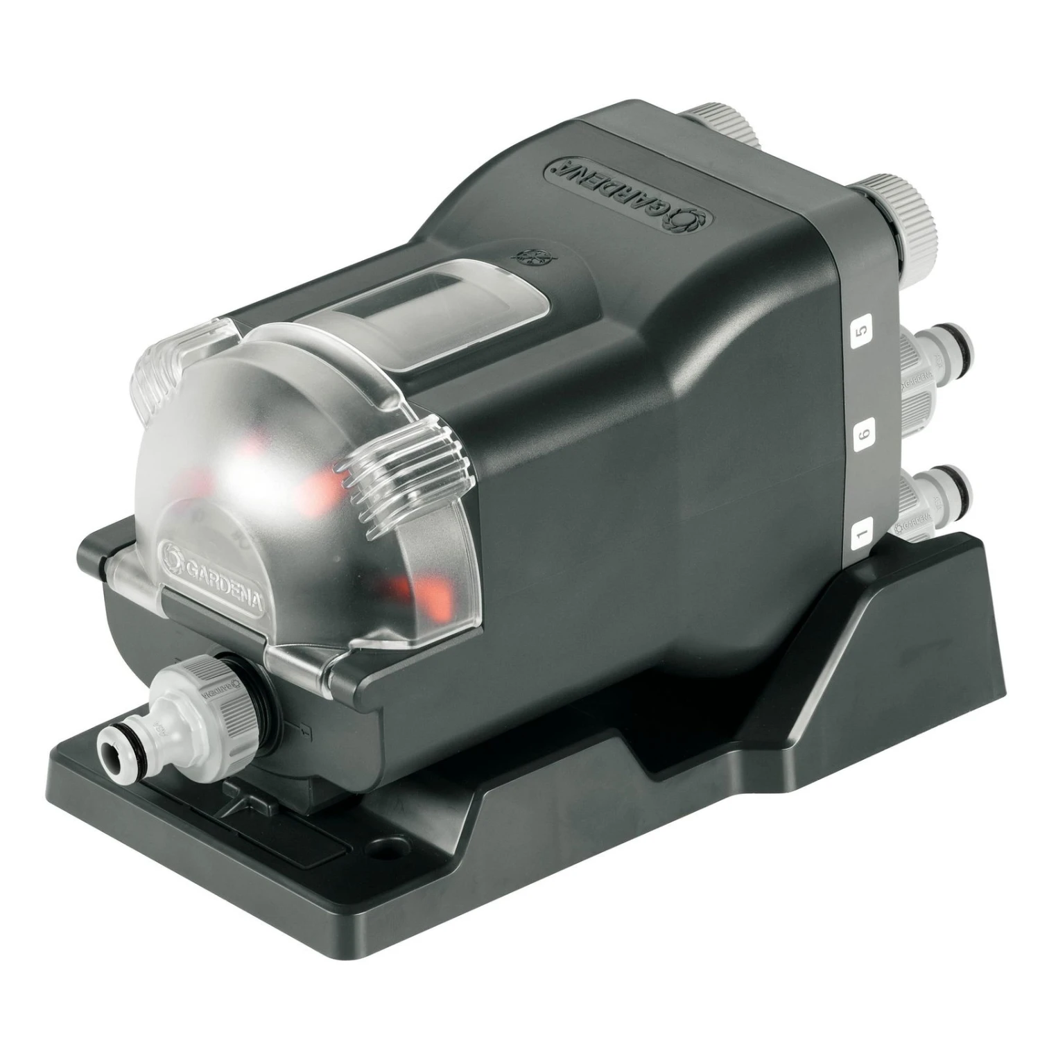Wasserverteiler, Gardena, Bis 6 Anschlussgeräte, Für Bewässerungscomputer 4 Wasserverteiler, Gardena, Bis 6 Anschlussgeräte, Für Bewässerungscomputer – Bild 2