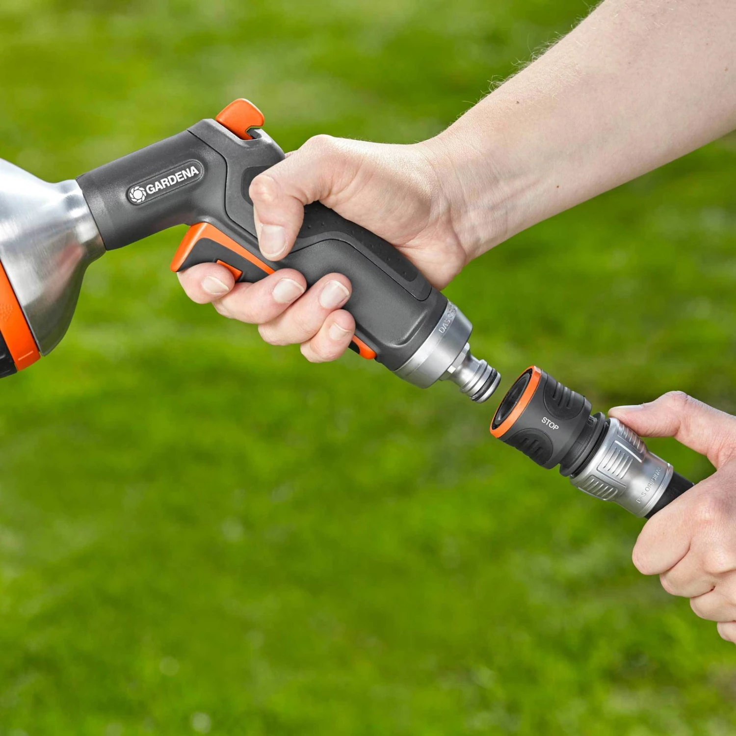 Wasserstop, Gardena, 1/2" - 5/8", Kunststoff-Metall-Ausführung 6 Wasserstop, Gardena, 1/2" - 5/8", Kunststoff-Metall-Ausführung – Bild 4