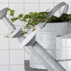 Altzink Gießkanne, Galvanisch Verzinkter Karbonstahl, 3,5 L -Biohort Garten Geschaft 0930401394 Altzink Giesskanne 3 5 L 8 97095