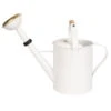 Zinkgießkanne Mit Holzgriff & Messingbrause, Weiß -Biohort Garten Geschaft 0930401407 0930401408 KB Zinkgiesskanne mit Holzgriff Messingbrause weiss 1 111488