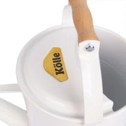 Zinkgießkanne Mit Holzgriff & Messingbrause, Weiß -Biohort Garten Geschaft 0930401407 0930401408 KB Zinkgiesskanne mit Holzgriff Messingbrause weiss 2 111490