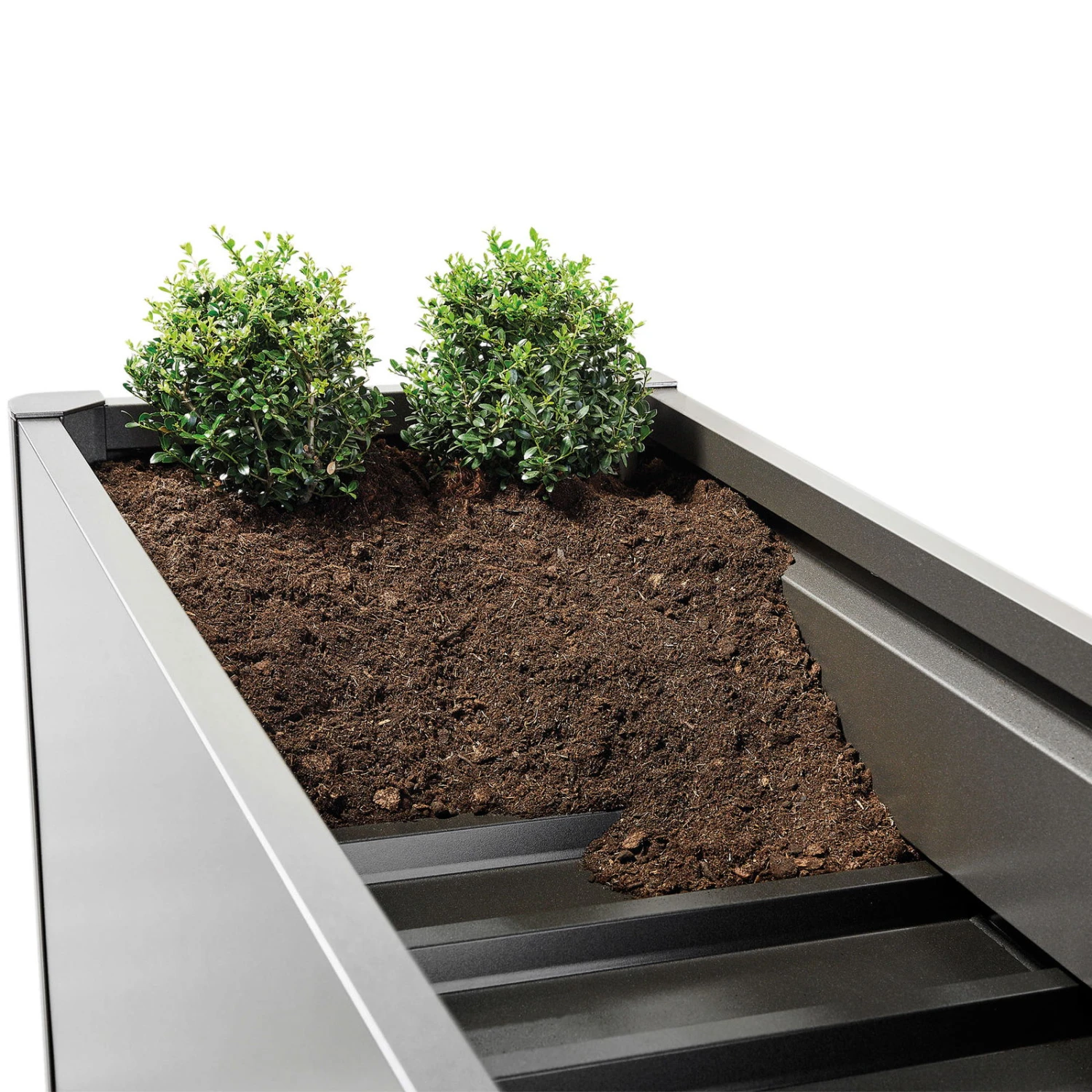 Biohort Zwischenboden Für Hochbeet 1x1, 98x100x3cm, Feuerverzinktes, Polyamid-einbrennlackiertes Stahlblech 3 Biohort Zwischenboden Für Hochbeet 1x1, 98x100x3cm, Feuerverzinktes, Polyamid-einbrennlackiertes Stahlblech