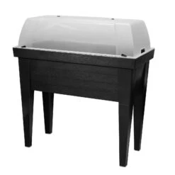 Hochbeet Mit Deckel, Anthrazit, Ca. 100 X 50 X 107 Cm -Biohort Garten Geschaft 0980250129 Hochbeet mit Beinen und Deckel anthrazit L100xB50xH107cm1 74200