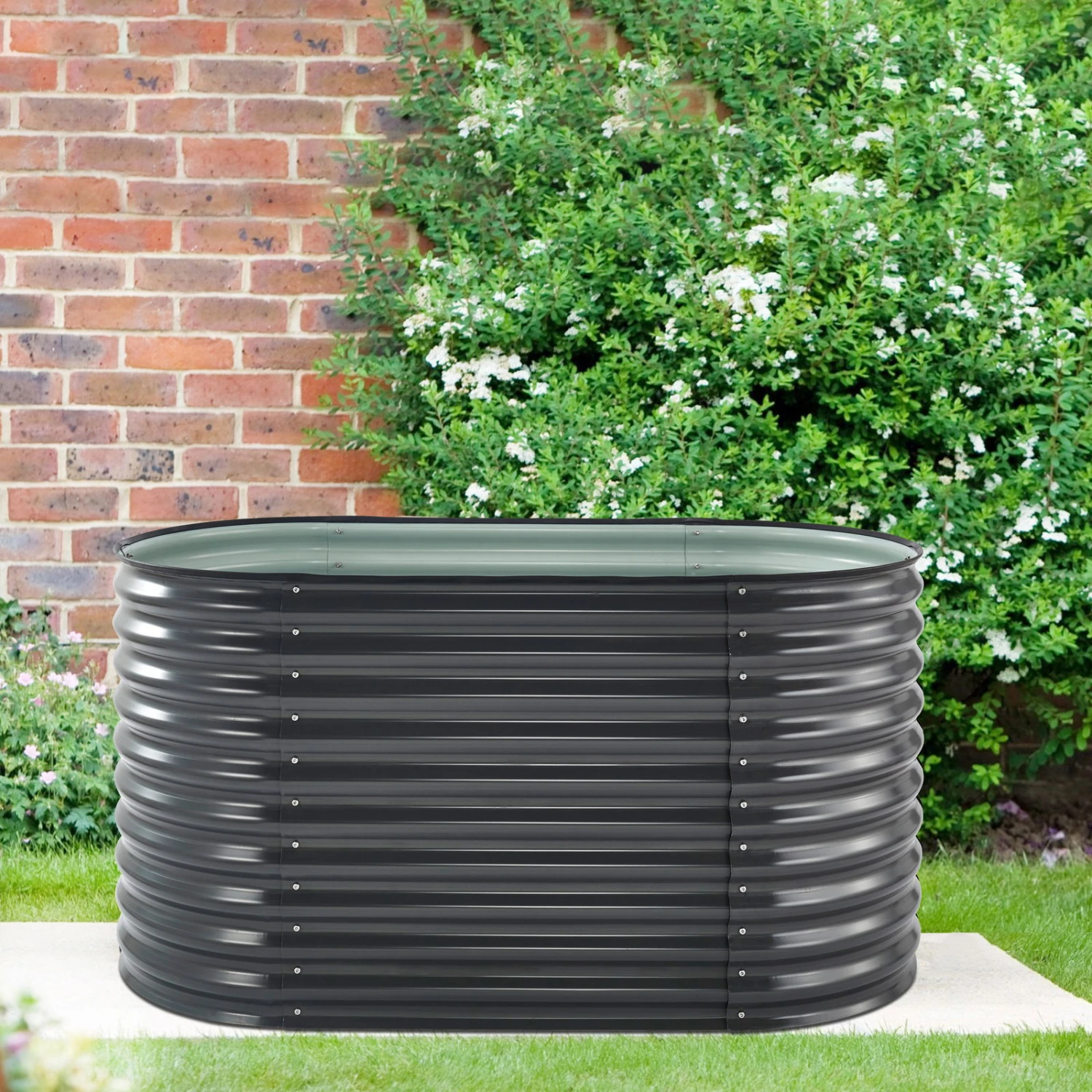 Hochbeet 'Welle' Mit Kantenschutz, 160cm 3 Hochbeet 'Welle' Mit Kantenschutz, 160cm