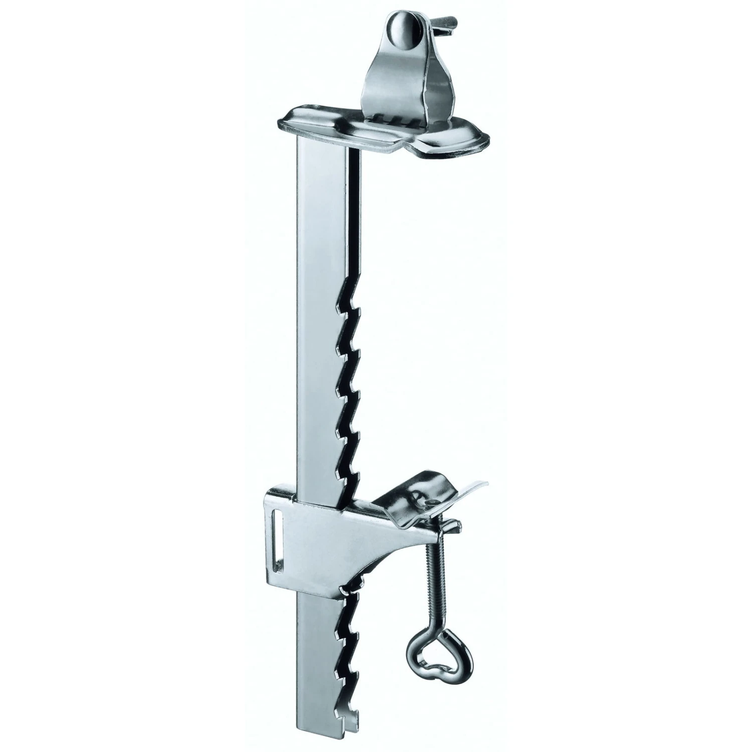 Balkonklammer, Silber, Stahl 5 Balkonklammer, Silber, Stahl – Bild 3