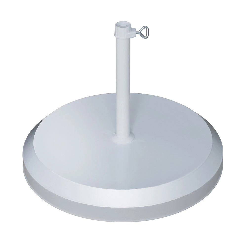 Doppler Sonnenschirmständer Für Den Balkon, 20 Kg, Silber 3 Doppler Sonnenschirmständer Für Den Balkon, 20 Kg, Silber