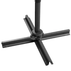 Ampelschirm Rhodos Eco TWIST, Silbergrau, Ca. Ø 300 Cm 8 Ampelschirm Rhodos Eco TWIST, Silbergrau, Ca. Ø 300 Cm -Biohort Garten Geschaft 3910503037 Sonnenschirm Rhodos eco TWIST silbergrau 5 85925