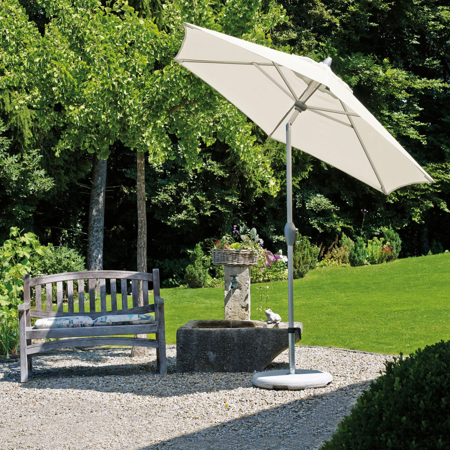 Mittelstockschirm 'Style', Ø 250 Cm 3 Mittelstockschirm 'Style', Ø 250 Cm