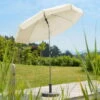 Mittelstockschirm 'Locarno', Ø 200 Cm, Natur -Biohort Garten Geschaft 3910503112 Sonnenschirm Locarno natur 1 90236