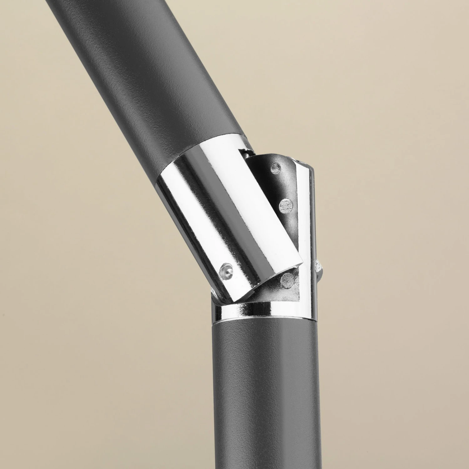 Mittelstockschirm 'Bilbao', Ca. 210 X 130 Cm, Natur 7 Mittelstockschirm 'Bilbao', Ca. 210 X 130 Cm, Natur – Bild 5