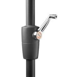 Mittelstockschirm 'Harlem', Ø Ca. 270 Cm -Biohort Garten Geschaft 3910503145 Sonnenschirm Harlem silbergrau 6 90450