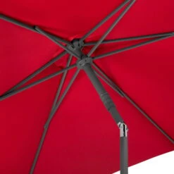 Mittelstockschirm 'Sevilla', Ø Ca. 270 Cm -Biohort Garten Geschaft 3910503155 Sonnenschirm Sevilla rot 2 90493