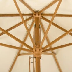 Mittelstockschirm 'Malaga', Ø Ca. 300 Cm, Natur 9 Mittelstockschirm 'Malaga', Ø Ca. 300 Cm, Natur -Biohort Garten Geschaft 3910503156 Sonnenschirm Malaga natur 4 90498