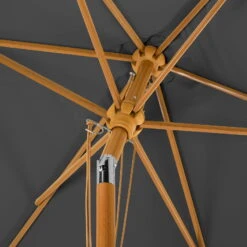 Mittelstockschirm 'Malaga', Ca. 300 X 200 Cm -Biohort Garten Geschaft 3910503159 Sonnenschirm Malaga anthrazit 2 90513