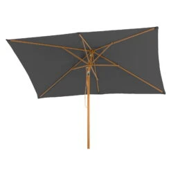 Mittelstockschirm 'Malaga', Ca. 300 X 200 Cm -Biohort Garten Geschaft 3910503159 Sonnenschirm Malaga anthrazit 8 90512