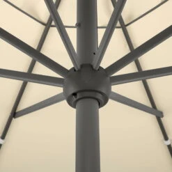 Sonnenschirm 'Adria', Ø 350 Cm, Natur -Biohort Garten Geschaft 3910503173 Sonnenschirm Adria natur 2 91691