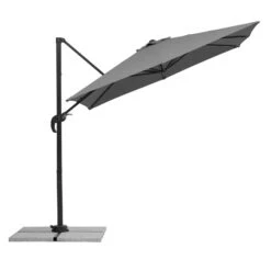 Pendelschirm 'Rhodos Junior', Ca 230 X 230 Cm -Biohort Garten Geschaft 3910503186 Sonnenschirm Rhodos Junior anthrazit 8 90600