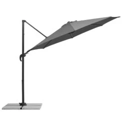 Schneider Sonnenschirm 'Rhodos Junior', Ø 300 Cm -Biohort Garten Geschaft 3910503189 Sonnenschirm Rhodos Junior anthrazit 11 92014