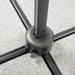 Schneider Sonnenschirm 'Rhodos Junior', Ø 300 Cm -Biohort Garten Geschaft 3910503189 Sonnenschirm Rhodos Junior anthrazit 7 92018