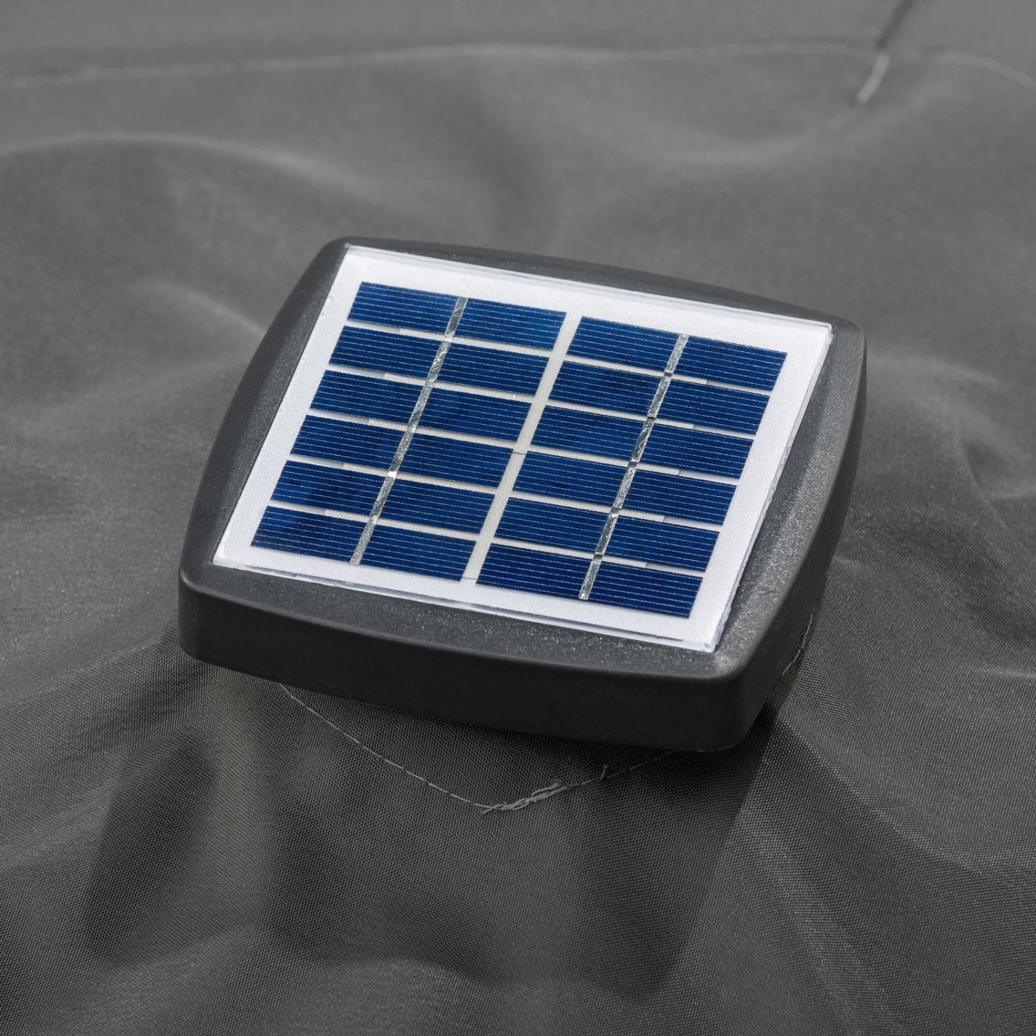 Schneider Sonnenschirm 'Rhodos Blacklight', Mit LEDs, Anthrazit, Ø 300 Cm 15 Schneider Sonnenschirm 'Rhodos Blacklight', Mit LEDs, Anthrazit, Ø 300 Cm – Bild 13