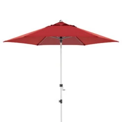 Doppler Sonnenschirm 'Expert Auto Tilt 280', Bordeaux, Ø 280 Cm