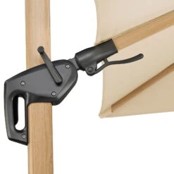 Sonnenschirm 'Rhodos Twist Woody', Natur, Ca. 300 X 300 Cm 21 Sonnenschirm 'Rhodos Twist Woody', Natur, Ca. 300 X 300 Cm -Biohort Garten Geschaft 3910503265 Pendelschirm Rhodos Twist Woody natur 14 102965