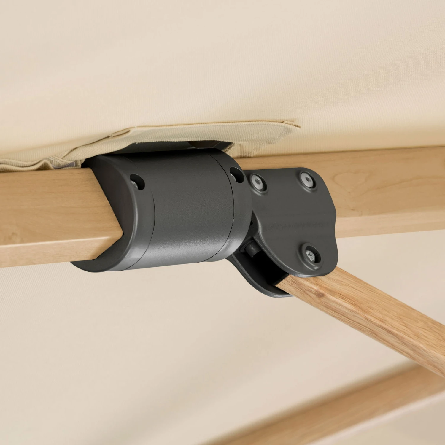 Sonnenschirm 'Rhodos Twist Woody', Natur, Ca. 300 X 300 Cm 10 Sonnenschirm 'Rhodos Twist Woody', Natur, Ca. 300 X 300 Cm – Bild 8