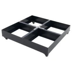 Doppler Rollsockel Für Pendelschirme, Befüllbar, Anthrazit, Ca. 88 X 88 X 20 Cm -Biohort Garten Geschaft 3910503290 Rollsockel befuellbar 6 120156