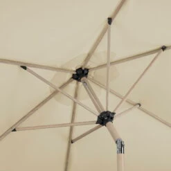 Sonnenschirm 'Cordoba', Ø 270 Cm, Natur -Biohort Garten Geschaft 3910503324 Sonnenschirm Cordoba ca D 270cm natur 12 119098