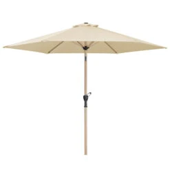 Sonnenschirm 'Cordoba', Ø 270 Cm, Natur -Biohort Garten Geschaft 3910503324 Sonnenschirm Cordoba ca D 270cm natur 9 119101