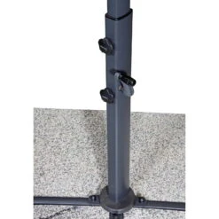 Doppler Pendelschirm 'Ravenna Smart 300', Um 360° Drehbar, Ø 300 Cm -Biohort Garten Geschaft Ravenna smart 300 detail Standfuss 67465